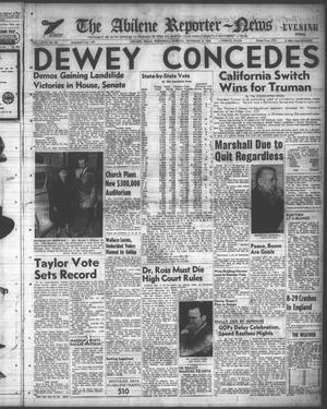 The Abilene Reporter-News (Abilene, Tex.), Vol. 68, No. 85, Ed. 2 Wednesday, November 3, 1948