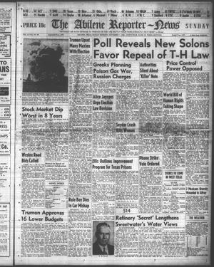 The Abilene Reporter-News (Abilene, Tex.), Vol. 68, No. 89, Ed. 1 Sunday, November 7, 1948