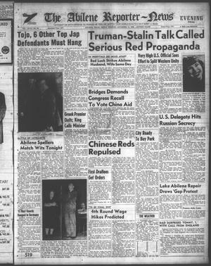 The Abilene Reporter-News (Abilene, Tex.), Vol. 68, No. 94, Ed. 2 Friday, November 12, 1948