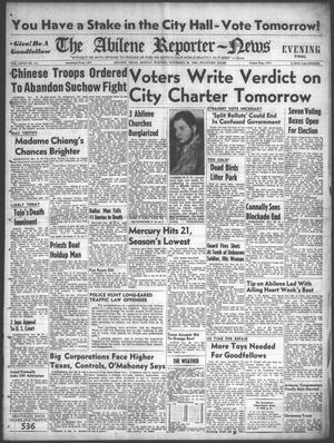 Primary view of object titled 'The Abilene Reporter-News (Abilene, Tex.), Vol. 68, No. 111, Ed. 2 Monday, November 29, 1948'.