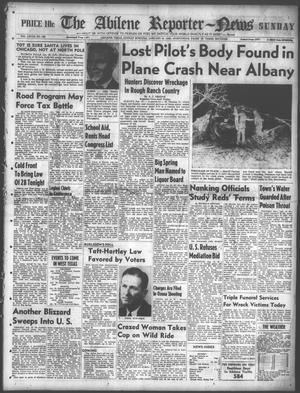 The Abilene Reporter-News (Abilene, Tex.), Vol. 68, No. 158, Ed. 1 Sunday, January 16, 1949