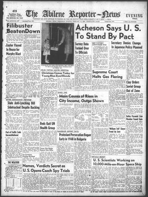 The Abilene Reporter-News (Abilene, Tex.), Vol. 68, No. 189, Ed. 2 Wednesday, February 16, 1949