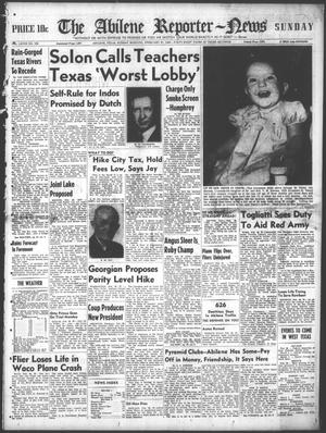 Primary view of object titled 'The Abilene Reporter-News (Abilene, Tex.), Vol. 68, No. 150, Ed. 1 Sunday, February 27, 1949'.