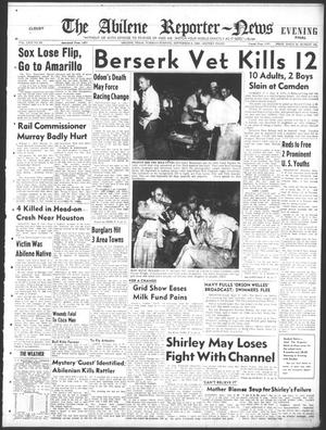 Primary view of object titled 'The Abilene Reporter-News (Abilene, Tex.), Vol. 69, No. 85, Ed. 2 Tuesday, September 6, 1949'.