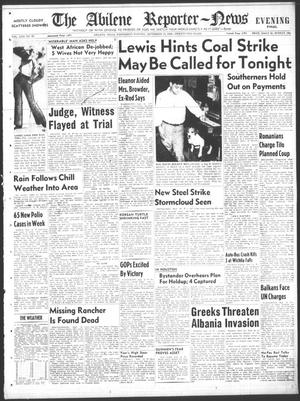 Primary view of object titled 'The Abilene Reporter-News (Abilene, Tex.), Vol. 69, No. 93, Ed. 2 Wednesday, September 14, 1949'.