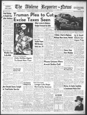 The Abilene Reporter-News (Abilene, Tex.), Vol. 69, No. 196, Ed. 2 Saturday, December 31, 1949