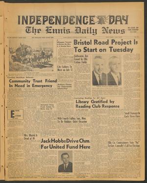 The Ennis Daily News (Ennis, Tex.), Vol. 75, No. 157, Ed. 1 Saturday, July 3, 1965