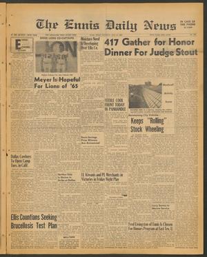 The Ennis Daily News (Ennis, Tex.), Vol. 75, No. 162, Ed. 1 Saturday, July 10, 1965