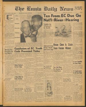 Primary view of object titled 'The Ennis Daily News (Ennis, Tex.), Vol. 75, No. 184, Ed. 1 Thursday, August 5, 1965'.