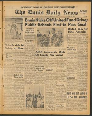 The Ennis Daily News (Ennis, Tex.), Vol. 75, No. 218, Ed. 1 Wednesday, September 15, 1965