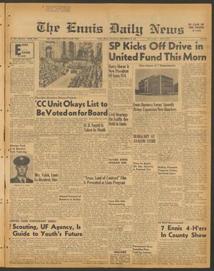 Primary view of object titled 'The Ennis Daily News (Ennis, Tex.), Vol. 75, No. 219, Ed. 1 Thursday, September 16, 1965'.