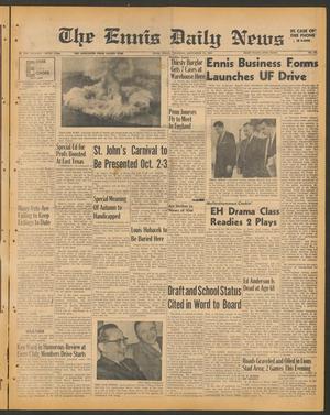 The Ennis Daily News (Ennis, Tex.), Vol. 75, No. 231, Ed. 1 Thursday, September 30, 1965