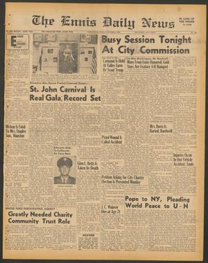 The Ennis Daily News (Ennis, Tex.), Vol. 75, No. 234, Ed. 1 Monday, October 4, 1965