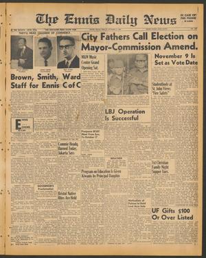 The Ennis Daily News (Ennis, Tex.), Vol. 75, No. 238, Ed. 1 Friday, October 8, 1965