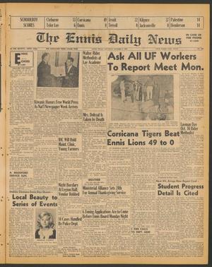 The Ennis Daily News (Ennis, Tex.), Vol. 75, No. 239, Ed. 1 Saturday, October 9, 1965