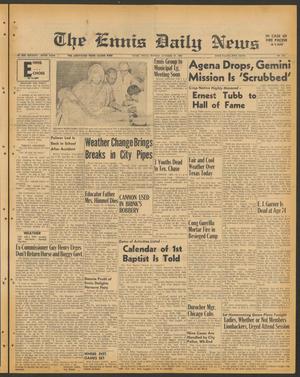 The Ennis Daily News (Ennis, Tex.), Vol. 75, No. 252, Ed. 1 Monday, October 25, 1965