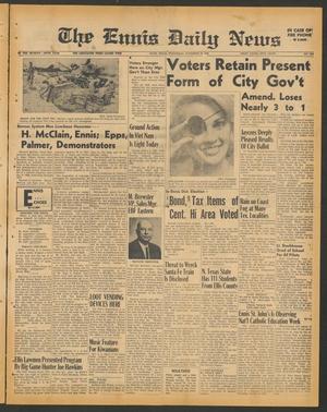 The Ennis Daily News (Ennis, Tex.), Vol. 75, No. 266, Ed. 1 Wednesday, November 10, 1965