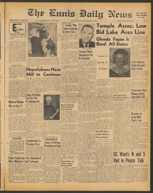 The Ennis Daily News (Ennis, Tex.), Vol. 76, No. 26, Ed. 1 Tuesday, February 1, 1966