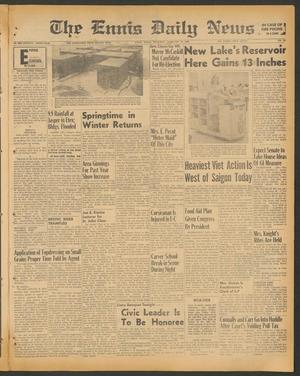 The Ennis Daily News (Ennis, Tex.), Vol. 76, No. 34, Ed. 1 Thursday, February 10, 1966