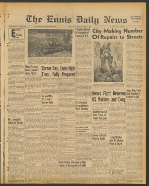 Primary view of object titled 'The Ennis Daily News (Ennis, Tex.), Vol. 76, No. 67, Ed. 1 Monday, March 21, 1966'.