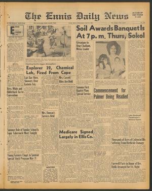 The Ennis Daily News (Ennis, Tex.), Vol. 76, No. 123, Ed. 1 Wednesday, May 25, 1966