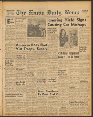 The Ennis Daily News (Ennis, Tex.), Vol. 76, No. 150, Ed. 1 Saturday, June 25, 1966