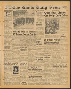 The Ennis Daily News (Ennis, Tex.), Vol. 76, No. 186, Ed. 1 Saturday, August 6, 1966