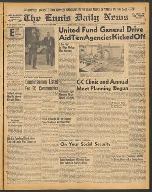 The Ennis Daily News (Ennis, Tex.), Vol. 76, No. 218, Ed. 1 Wednesday, September 14, 1966
