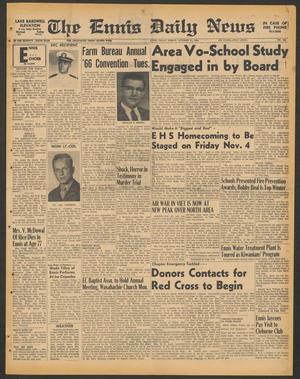 The Ennis Daily News (Ennis, Tex.), Vol. 76, No. 244, Ed. 1 Friday, October 14, 1966
