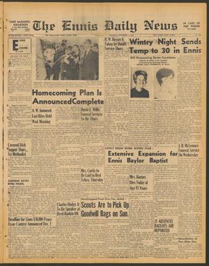 The Ennis Daily News (Ennis, Tex.), Vol. 76, No. 260, Ed. 1 Wednesday, November 2, 1966