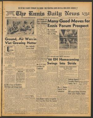 The Ennis Daily News (Ennis, Tex.), Vol. 76, No. 262, Ed. 1 Friday, November 4, 1966