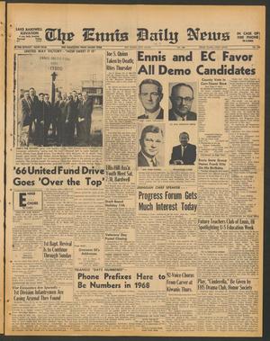 The Ennis Daily News (Ennis, Tex.), Vol. 76, No. 266, Ed. 1 Wednesday, November 9, 1966