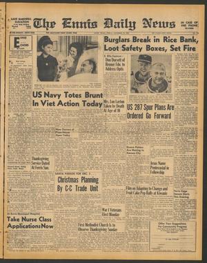 The Ennis Daily News (Ennis, Tex.), Vol. 76, No. 274, Ed. 1 Friday, November 18, 1966