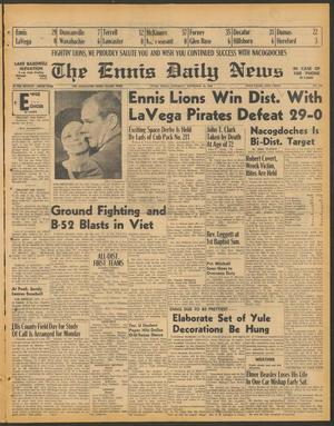 The Ennis Daily News (Ennis, Tex.), Vol. 76, No. 275, Ed. 1 Saturday, November 19, 1966