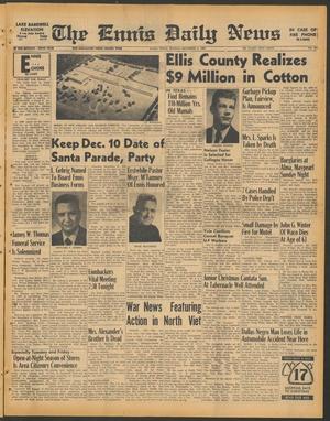 The Ennis Daily News (Ennis, Tex.), Vol. 76, No. 287, Ed. 1 Monday, December 5, 1966