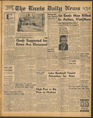 The Ennis Daily News (Ennis, Tex.), Vol. 76, No. 289, Ed. 1 Wednesday, December 7, 1966