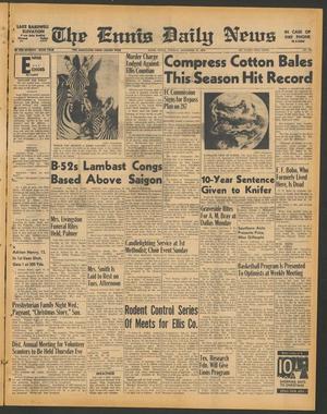 The Ennis Daily News (Ennis, Tex.), Vol. 76, No. 294, Ed. 1 Tuesday, December 13, 1966