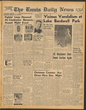 The Ennis Daily News (Ennis, Tex.), Vol. 76, No. 299, Ed. 1 Monday, December 19, 1966