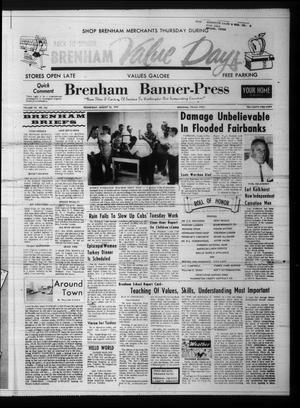 Brenham Banner-Press (Brenham, Tex.), Vol. 102, No. 163, Ed. 1 Wednesday, August 16, 1967
