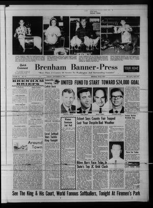 Brenham Banner-Press (Brenham, Tex.), Vol. 102, No. 192, Ed. 1 Tuesday, September 26, 1967