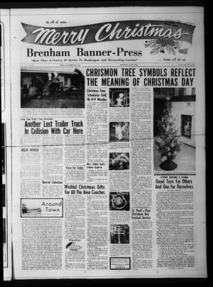 Brenham Banner-Press (Brenham, Tex.), Vol. 102, No. 255, Ed. 1 Friday, December 22, 1967