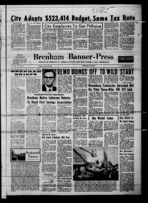 Brenham Banner-Press (Brenham, Tex.), Vol. 102, No. 172, Ed. 1 Tuesday, August 27, 1968