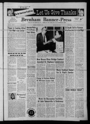 Brenham Banner-Press (Brenham, Tex.), Vol. 103, No. 237, Ed. 1 Thursday, November 27, 1969