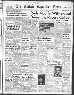 The Abilene Reporter-News (Abilene, Tex.), Vol. 71, No. 39, Ed. 2 Wednesday, July 25, 1951