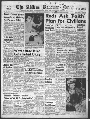 The Abilene Reporter-News (Abilene, Tex.), Vol. 71, No. 219, Ed. 2 Friday, February 1, 1952