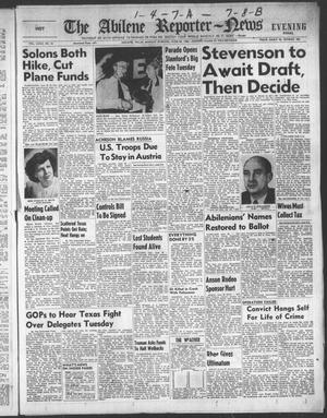 The Abilene Reporter-News (Abilene, Tex.), Vol. 72, No. 14, Ed. 2 Monday, June 30, 1952