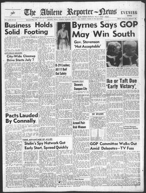 The Abilene Reporter-News (Abilene, Tex.), Vol. 72, No. 15, Ed. 2 Tuesday, July 1, 1952