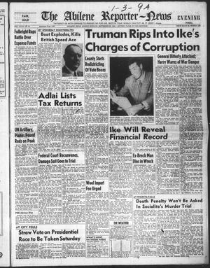 The Abilene Reporter-News (Abilene, Tex.), Vol. 72, No. 54, Ed. 2 Monday, September 29, 1952