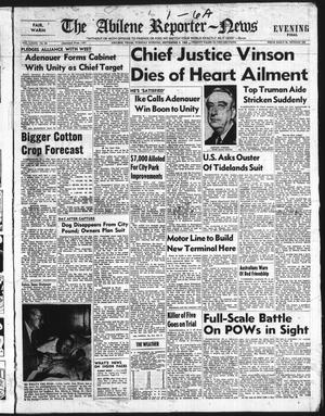 The Abilene Reporter-News (Abilene, Tex.), Vol. 73, No. 84, Ed. 2 Tuesday, September 8, 1953