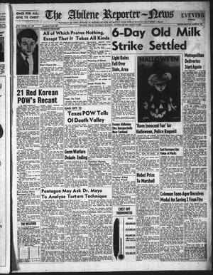 The Abilene Reporter-News (Abilene, Tex.), Vol. 73, No. 136, Ed. 2 Saturday, October 31, 1953